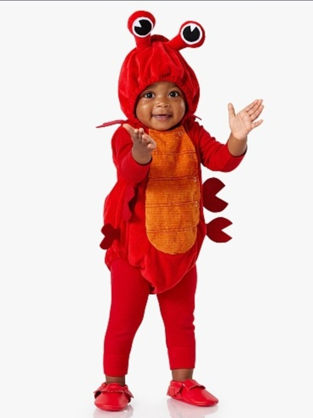 Pottery Barn Kids Baby Crab Costume